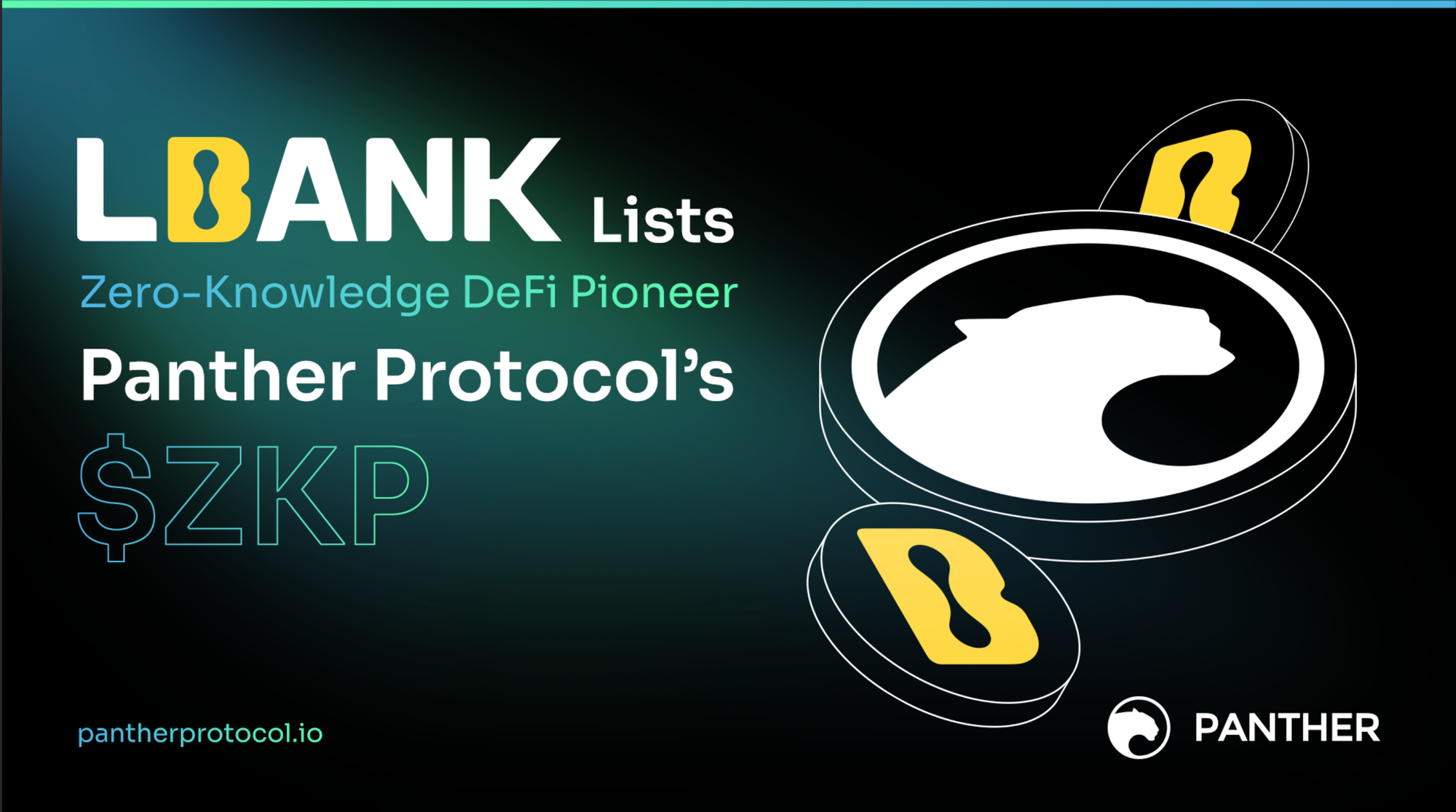 LBank Lists Zero-Knowledge DeFi Pioneer Panther Protocol’s $ZKP