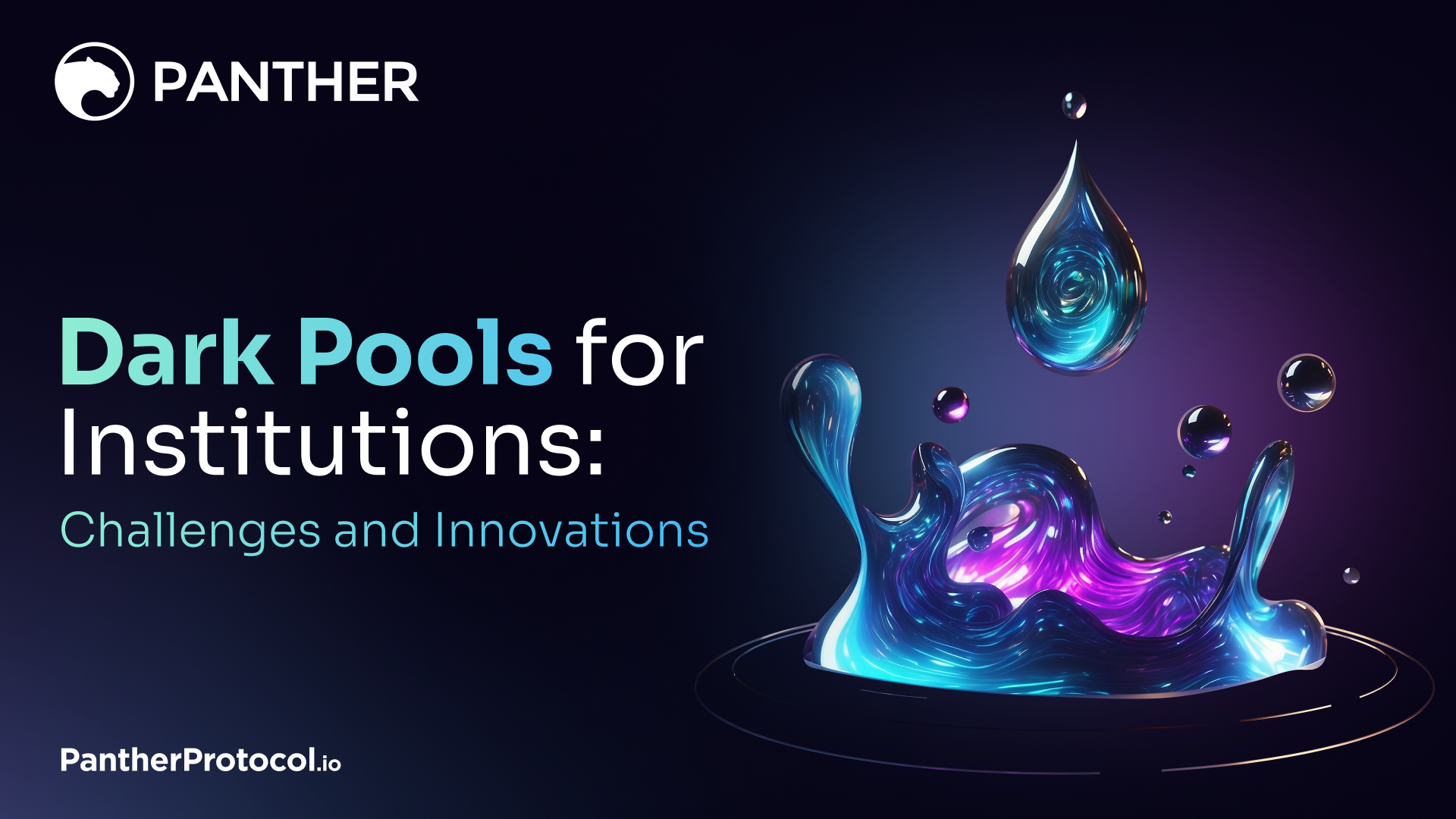 Dark Pools for Institutional Crypto Users: Challenges and Innovations