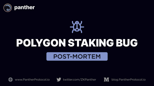 The Polygon Staking bugs have been fixed: our post-mortem.