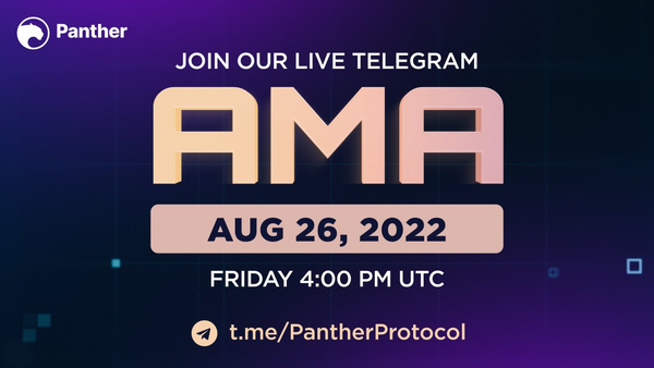 Advanced Staking, Compliance & more! Recap from Panther's 26/08 AMA