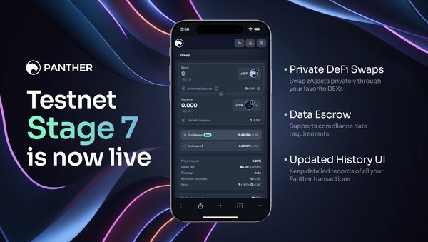 Testnet Stage 7 is now live with simulated Swaps, Data Escrow and more